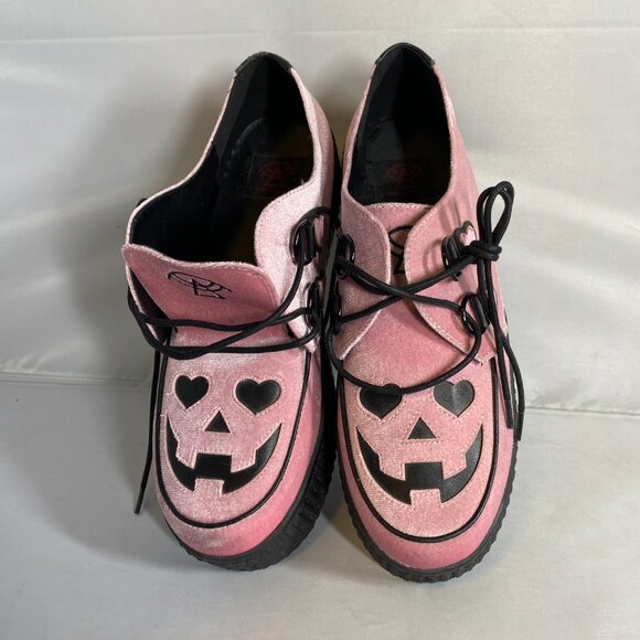 Strange Cvlt pastel pink jack-o’-lantern heart velvet krypt creeper 11 hallowen - Picture 8 of 8